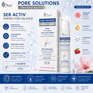 Pore Solutions - Active day serum - Ser de zi pentru pori dilatati - Img 3