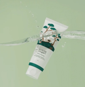 Round Lab - Pine Calming Cica Cleanser – Spuma Gel de curățare pentru față - Img 3