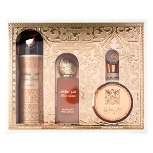 SET LATTAFA FAKHAR WOMEN 3 PCS