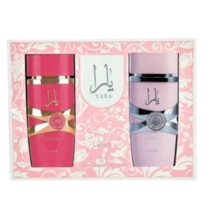 Set Lattafa Yara + Yara Candy 2x100 ml , Apă de parfum dama