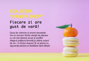 Souffle de corp cu lamaie si clementina Organic Shop Lemon Macaron 250 ml - Img 4