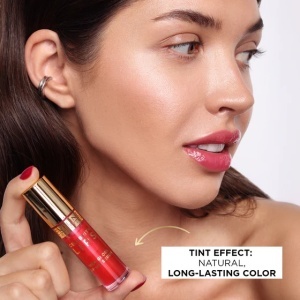 Ulei de buze Eveline Celebrity Lips High Gloss - Nr 02 Rose - Img 6