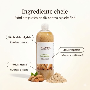 YAMUNA - Exfoliant corporal cu migdale