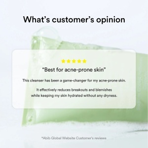 Abib - Acne Foam Cleanser Heartleaf - Spumă de curățare pentru ten acneic, cu Heartleaf - Img 12