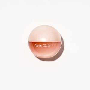 Abib - PDRN Collagen Lip Mask Glazed Jelly - Mască de buze cu colagen, acid hialuronic și ulei de orez
