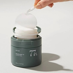 Anua - Heartleaf 77% Clear Pad - Dischete tonifiante și exfoliante cu efect calmant și antiinflamator - Img 9