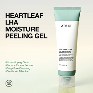Anua - Heartleaf LHA Moisture Peeling Gel - Gel exfoliant delicat pentru ten luminos și neted - Img 2