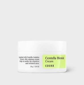 COSRX – Centella Blemish Cream – Crema-tratament cu Centella si Zinc pentru imperfecţiuni