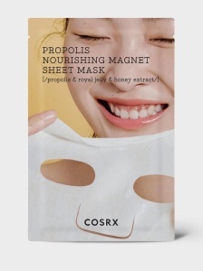 COSRX – Full Fit Propolis Nourishing Magnet Sheet Mask – Masca nutritiva cu propolis, miere si laptisor de matca