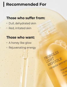 COSRX Full Fit Propolis Light Ampoule- Ser facial calmant și hidratant cu extract de propolis (83,25%) - Img 5