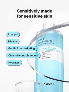 COSRX - Low pH Niacinamide Cleansing Water - Apa micelara cu pH scazut si Niacinamide, 100 ml - Img 3