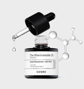 COSRX The Niacinamide 15 Serum – Ser cu 15 % niacinamida pentru controlul sebumului