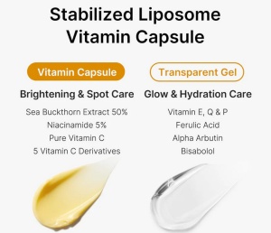 Crema de fata cu capsule de Vitamina C Deep Vita C Capsule Cream, 55 g, Medicube - Img 6