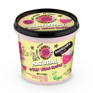 Crema-Souffle de corp cu zmeura, migdale si vanilie 360 ml