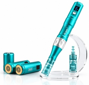 Dr.Pen A6S wireless cu 2 acumulatori, carcasa din aluminiu - Img 3