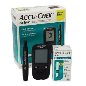 KIT Glucometru Accu-Chek Active, Roche