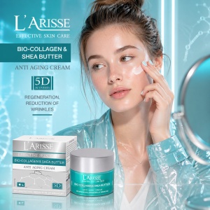 L'arisse - Anti-wrinkle cream - Crema anti-aging pentru varsta 55+ cu Bio-colagen si Unt de Shea - Img 3