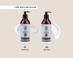 Labor8 Hemp Body Care Set - Gel de dus 380 ml + Balsam de corp 380 ml - Img 3