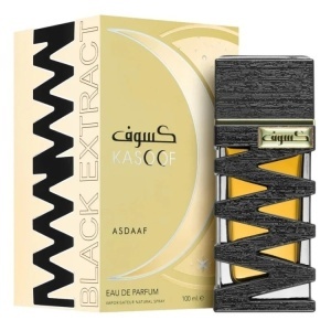 Lattafa KASOOF BLACK EXTRACT Apă de parfum 100 ml, parfum barbatesc