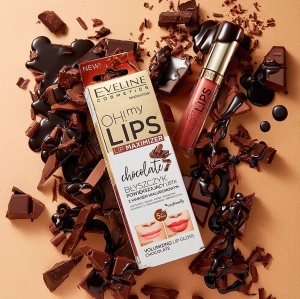 Luciu de buze cu efect de marire Eveline Oh! My Lips Lip Maximizer Chocolate - Img 2
