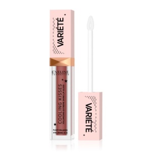 Luciu de buze Eveline Variete Cooling Kisses, pentru volum cu efect de racorire - 04 Candy Girl