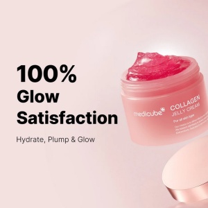 Medicube - Collagen Jelly Cream - Gel-crema de fata pentru Fermitate si Regenerare cu Colagen, 50 ml - Img 6