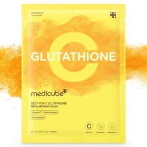 Medicube - Deep Vita C Glutathione Mask - Masca iluminatoare cu vitamina C pentru luminozitate