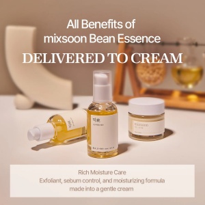 Mixsoon - Bean Cream - Cremă cu ferment de soia pentru hidratare, regenerare și catifelare intensă - Img 4