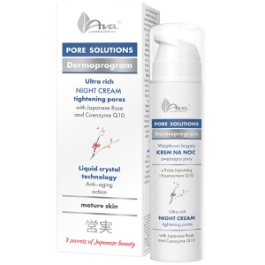 Pore Solutions - Ultra rich night cream - Crema de noapte hidratanta pentru pori dilatati