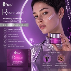 Resveratrol - Crema pentru netezire si fermitate cu complex CoffeeUp - Img 2