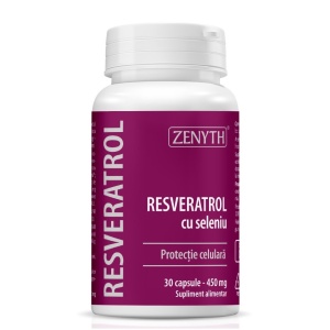 Resveratrol cu Seleniu – 30 capsule – Zenyth