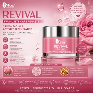 Revival - Actively regenerating - Crema regeneranta pentru fata si gat - Img 3