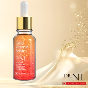 Ser Premium Vitamina C 24K Gold, antioxidant pentru luminozitate si fermitate Doctor NL - Img 3