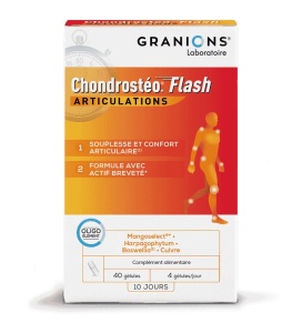 Supliment pentru articulatii Chondrosteo FLASH - Granions Franta