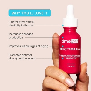 Timeless Skin Care – Matrixyl 3000 Serum – Ser cu peptide pentru hidratare - Img 3