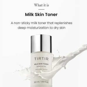 TIRTIR - Milk Skin Toner - Moisturizing Toner with Rice Extract - Toner hidratant cu extract de orez, 150 ml - Img 5