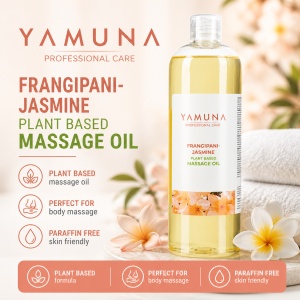 Ulei masaj FRANGIPANI SI IASOMIE -Yamuna 1 L