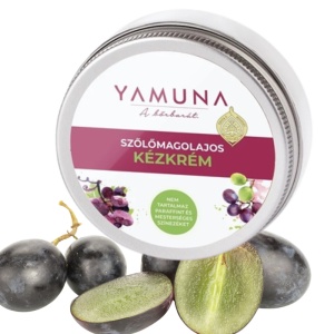 YAMUNA Crema pentru maini cu ulei din samburi de struguri