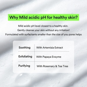 Abib - Acne Foam Cleanser Heartleaf - Spumă de curățare pentru ten acneic, cu Heartleaf - Img 9