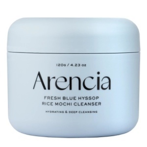 Arencia - Fresh Blue Hyssop Rice Mochi Cleanser - Pasta hidratanta de curatare cu pudra de orez, 120 g