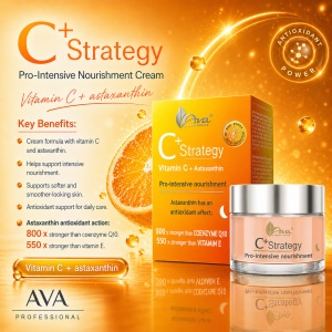 C+Strategy Pro-intensive nourishment - Crema de noapte cu Vitamina C & Astaxantina - Img 3