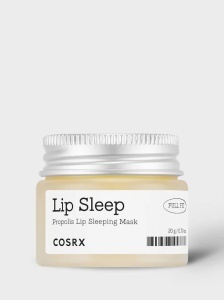 COSRX – Full Fit Propolis Lip Sleeping Mask – Masca de noapte pentru buze, cu propolis si miere