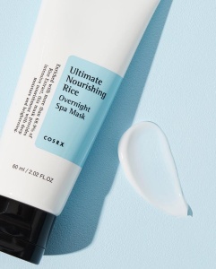 COSRX – Ultimate Nourishing Rice Overnight Spa Mask – Masca de noapte hranitoare cu extract de orez - Img 5