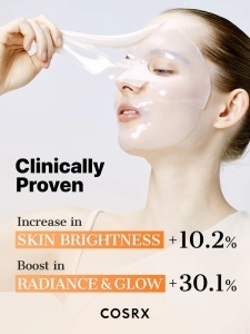 COSRX - Arbutin Discoloration Hydrogel Mask - Masca pentru ten cu pete pigmentare si nuanta neuniforma, set 3 buc - Img 3