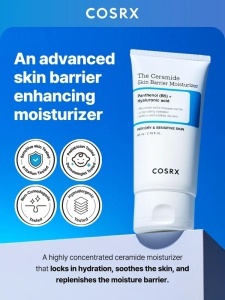COSRX - The Ceramide Skin Barrier Moisturizer - Crema hidratanta cu ceramide pentru protectia barierei pielii, 80 ml - Img 5