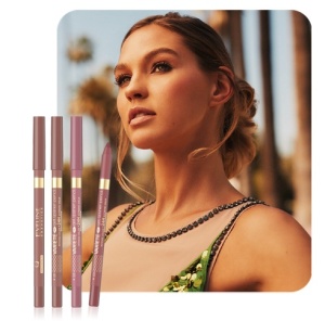 Creion de buze Waterproof Gel Lip Liner Matt, 02 Pinkish - Img 2