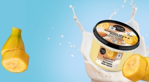Crema de corp Organic Shop cu lapte de migdale si banane 250 ml - Img 3