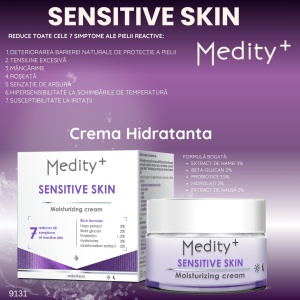 Crema hidratanta pentru piele sensibila Medity+ - Img 2