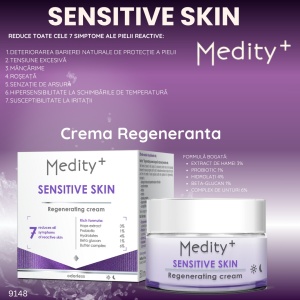 Crema regeneranta pentru piele sensibila Medity+ - Img 2