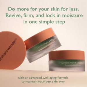Haruharu Wonder - Centella Phyto & 5 Peptide Concentrate Cream - Crema concentrata antirid, 30 ml - Img 5